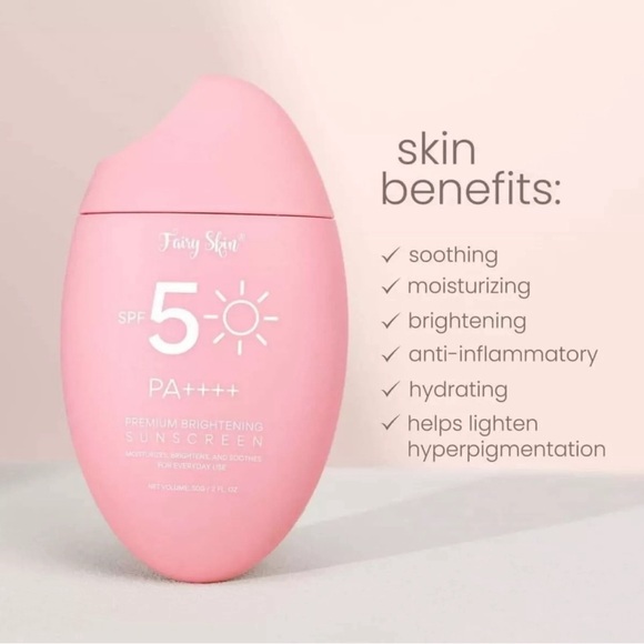 2x Fairy Skin Premium Brightening SUNSCREEN SPF50 PA++++ (2 fl oz) - Picture 4 of 11